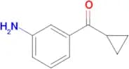 (3-Amino-phenyl)-cyclopropyl-methanone