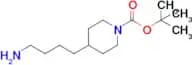 Tert-Butyl 4-(4-aminobutyl)piperidine-1-carboxylate