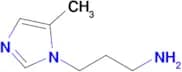 3-(5-Methyl-1H-imidazol-1-yl)propan-1-amine