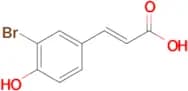 (E)-3-(3-Bromo-4-hydroxyphenyl)acrylic acid