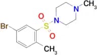 1-((5-Bromo-2-methylphenyl)sulfonyl)-4-methylpiperazine