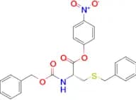 4-Nitrophenyl S-benzyl-N-((benzyloxy)carbonyl)-L-cysteinate