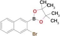 2-(3-Bromonaphthalen-2-yl)-4,4,5,5-tetramethyl-1,3,2-dioxaborolane