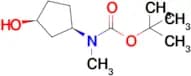 Tert-Butyl ((1R,3S)-3-hydroxycyclopentyl)(methyl)carbamate