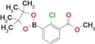 Methyl 2-chloro-3-(4,4,5,5-tetramethyl-1,3,2-dioxaborolan-2-yl)benzoate