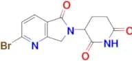 3-(2-Bromo-5-oxo-5H-pyrrolo[3,4-b]pyridin-6(7H)-yl)piperidine-2,6-dione