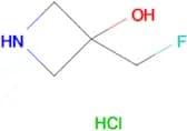 3-(Fluoromethyl)azetidin-3-ol hydrochloride