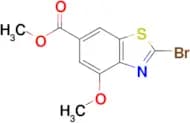 Methyl 2-bromo-4-methoxybenzo[d]thiazole-6-carboxylate