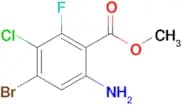 Methyl 6-amino-4-bromo-3-chloro-2-fluorobenzoate