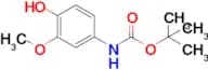 Tert-Butyl (4-hydroxy-3-methoxyphenyl)carbamate