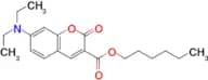 Hexyl 7-(diethylamino)-2-oxo-2H-chromene-3-carboxylate