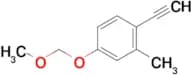 1-Ethynyl-4-(methoxymethoxy)-2-methylbenzene