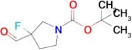 Tert-Butyl 3-fluoro-3-formylpyrrolidine-1-carboxylate