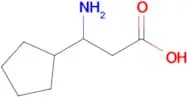 3-Amino-3-cyclopentylpropanoic acid