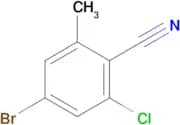 4-Bromo-2-chloro-6-methylbenzonitrile