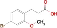 3-(4-Bromo-2-methoxyphenyl)propanoic acid