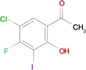 1-(5-Chloro-4-fluoro-2-hydroxy-3-iodophenyl)ethanone