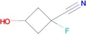 1-Fluoro-3-hydroxycyclobutanecarbonitrile