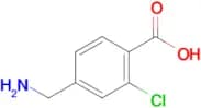 4-(Aminomethyl)-2-chlorobenzoic acid