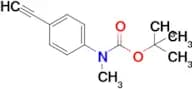 Tert-Butyl (4-ethynylphenyl)(methyl)carbamate