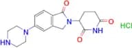 3-(1-Oxo-5-(piperazin-1-yl)isoindolin-2-yl)piperidine-2,6-dione hydrochloride