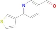 6-(Thiophen-3-yl)nicotinaldehyde