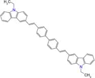 4,4'-Bis((E)-2-(9-ethyl-9H-carbazol-3-yl)vinyl)-1,1'-biphenyl