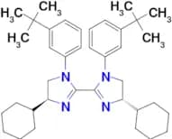 (4S,4'S)-1,1'-Bis(3-(tert-butyl)phenyl)-4,4'-dicyclohexyl-4,4',5,5'-tetrahydro-1H,1'H-2,2'-biimida…