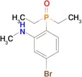 (4-Bromo-2-(methylamino)phenyl)diethylphosphine oxide