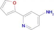 2-(Furan-2-yl)pyridin-4-amine