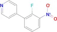4-(2-Fluoro-3-nitrophenyl)pyridine