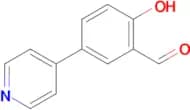 2-Hydroxy-5-(pyridin-4-yl)benzaldehyde