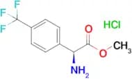 (S)-Methyl 2-amino-2-(4-(trifluoromethyl)phenyl)acetate hydrochloride