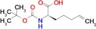 (2R)-2-(Boc-amino)-6-heptenoic acid