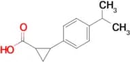 2-(4-Isopropylphenyl)cyclopropane-1-carboxylic acid