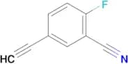 5-Ethynyl-2-fluorobenzonitrile