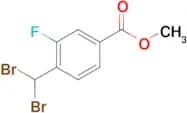 Methyl 4-(dibromomethyl)-3-fluorobenzoate