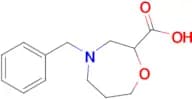 4-Benzyl-1,4-oxazepane-2-carboxylic acid