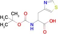 2-((Tert-butoxycarbonyl)amino)-3-(thiazol-4-yl)propanoic acid