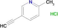 5-Ethynyl-2-methylpyridine hydrochloride