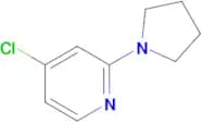 4-Chloro-2-(pyrrolidin-1-yl)pyridine
