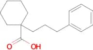 1-(3-Phenylpropyl)cyclohexane-1-carboxylic acid