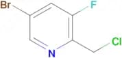 5-Bromo-2-(chloromethyl)-3-fluoropyridine