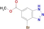 Methyl 4-bromo-1H-1,2,3-benzotriazole-6-carboxylate