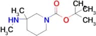 Tert-butyl 3-methyl-3-(methylamino)piperidine-1-carboxylate