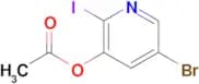 5-Bromo-2-iodopyridin-3-yl acetate