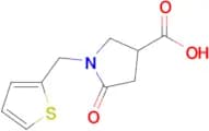 5-Oxo-1-(thiophen-2-ylmethyl)pyrrolidine-3-carboxylic acid