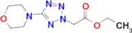 Ethyl 2-(5-morpholino-2H-tetrazol-2-yl)acetate