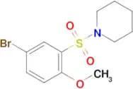 1-((5-Bromo-2-methoxyphenyl)sulfonyl)piperidine