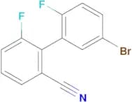 5'-Bromo-2',6-difluoro-[1,1'-biphenyl]-2-carbonitrile